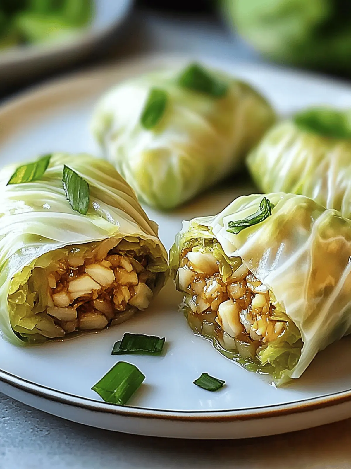 Cabbage-Wrapped Keto Dumplings