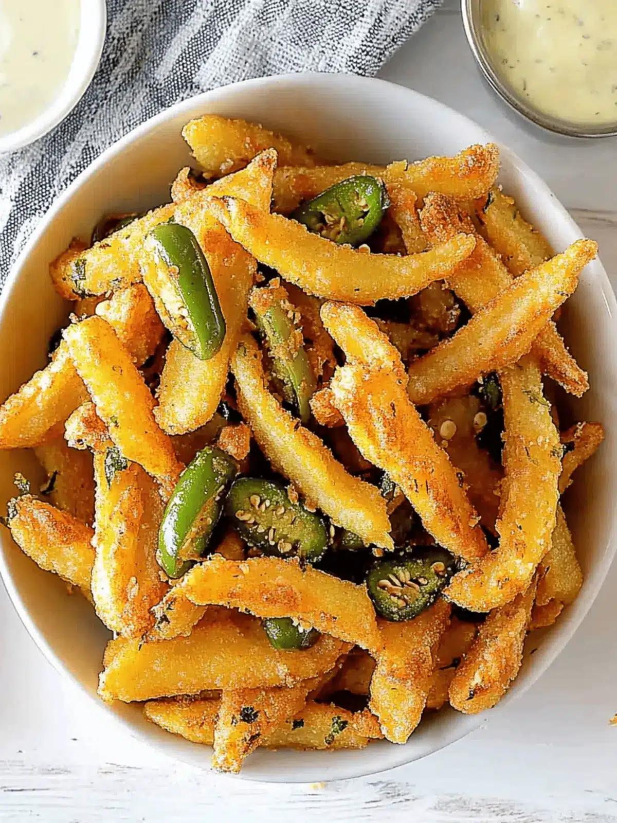 Crispy Jalapeño Fries