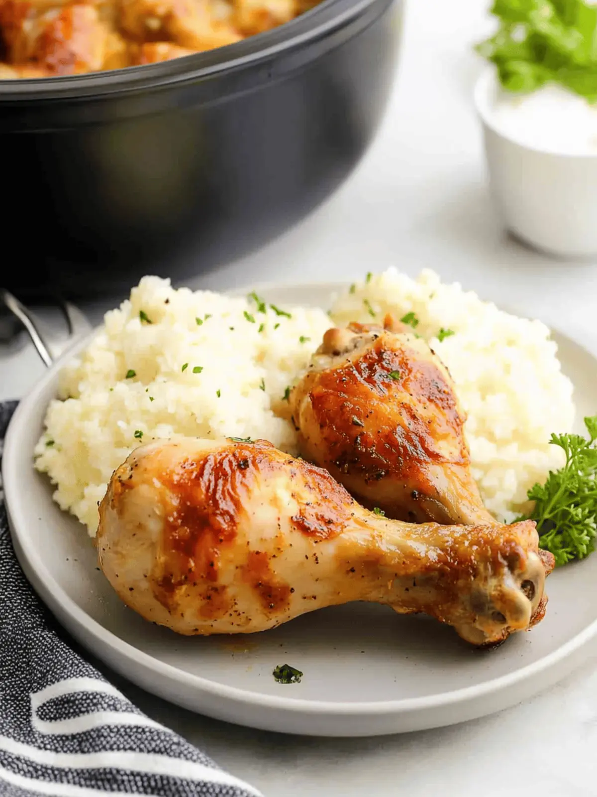 Slow Cooker Chicken Drumsticks