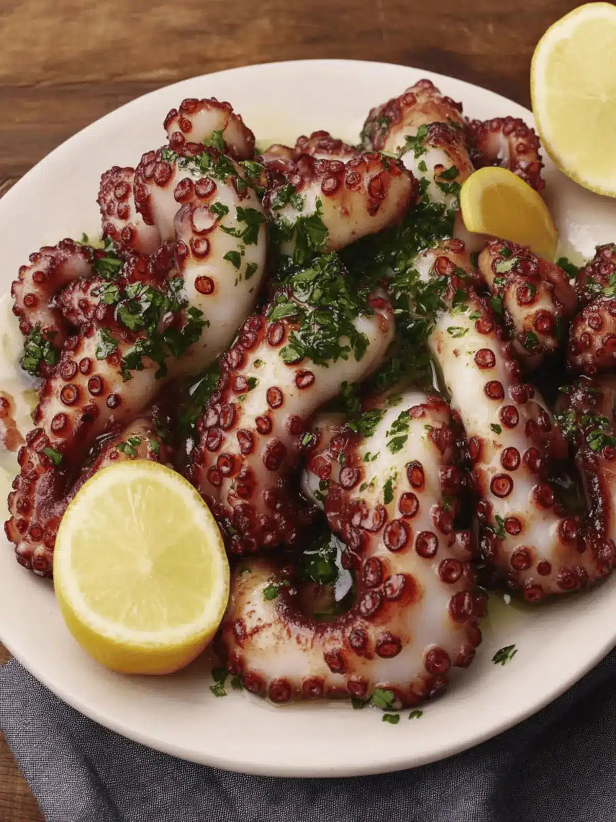 Boiled Octopus