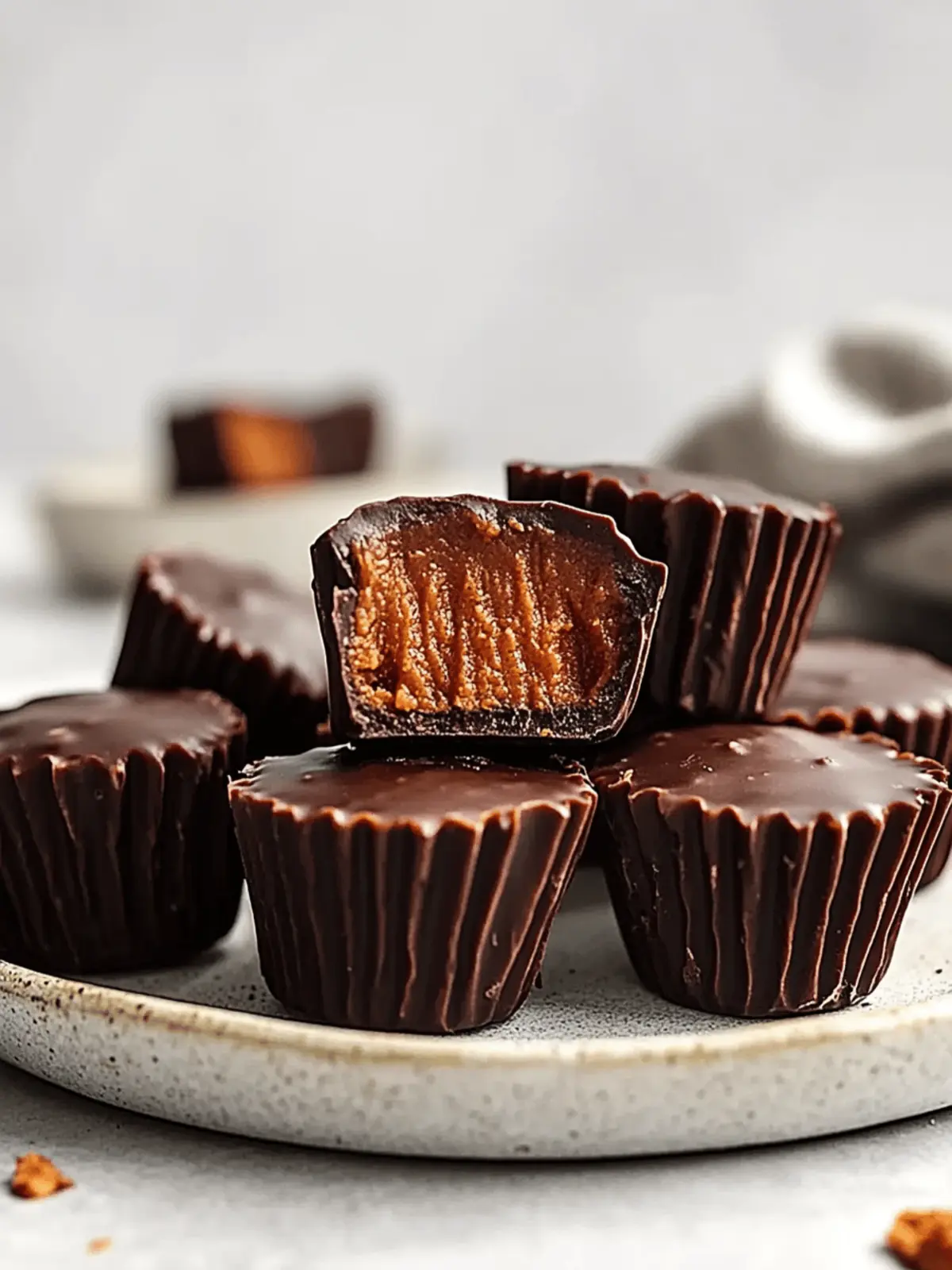 Decadent Chocolate Pumpkin Butter Cups for Fall Bliss 3 Chocolate Pumpkin Butter Cups