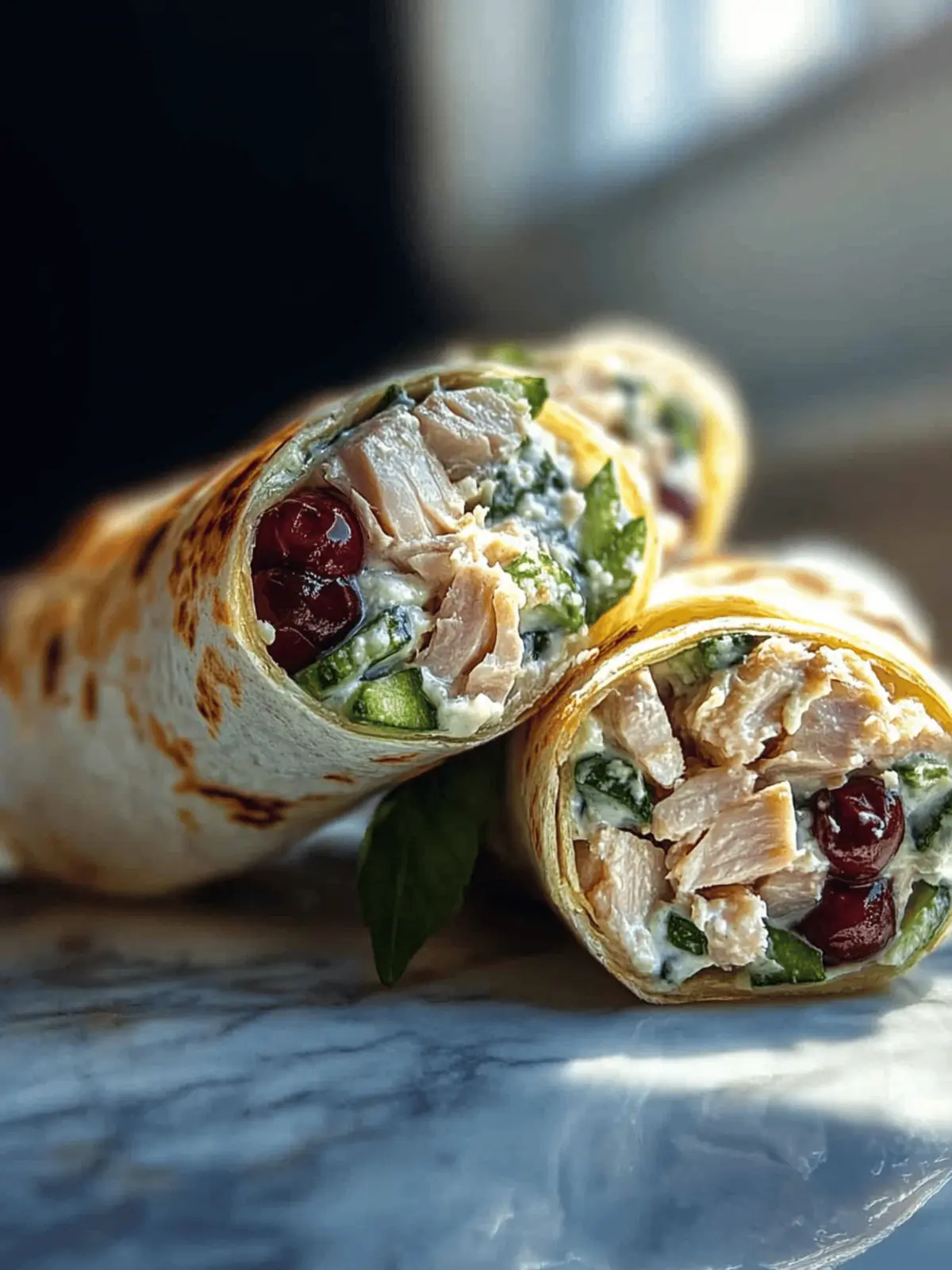 Greek Tuna Wrap
