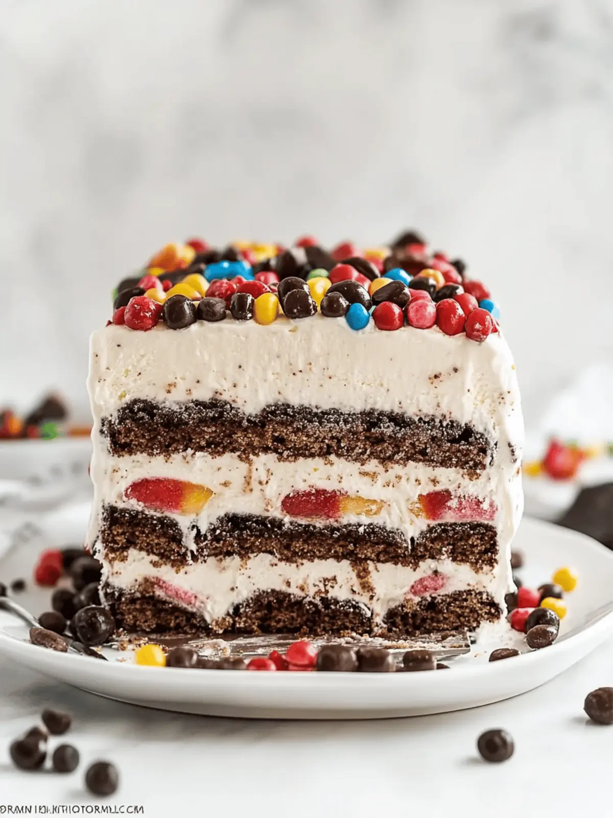 Ice Cream Sandwich Cake