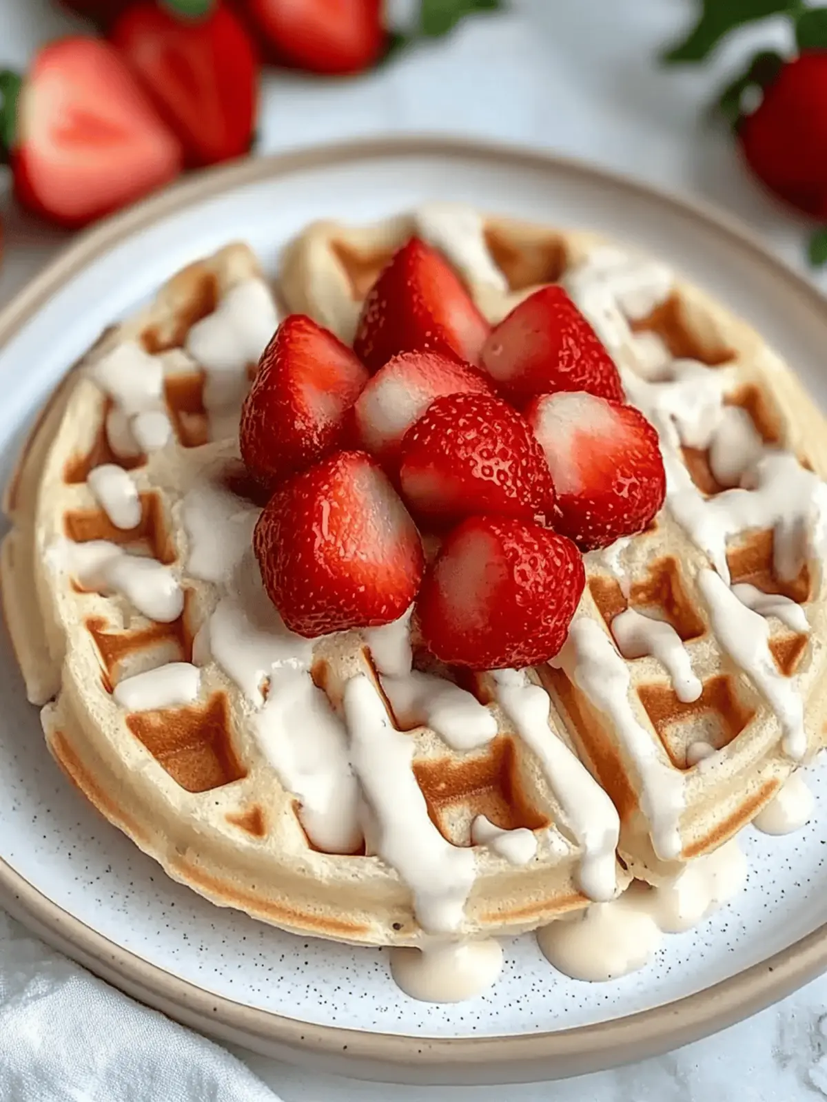 Keto Cream Cheese Chaffles