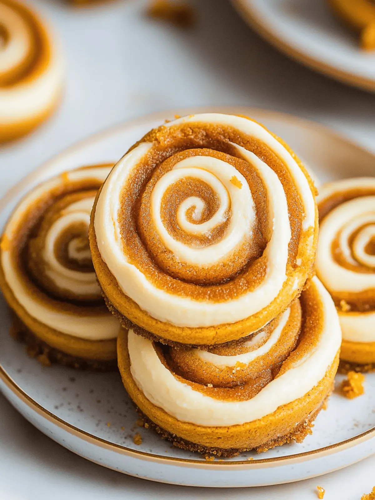 Pumpkin Butter Cheesecake Cookies