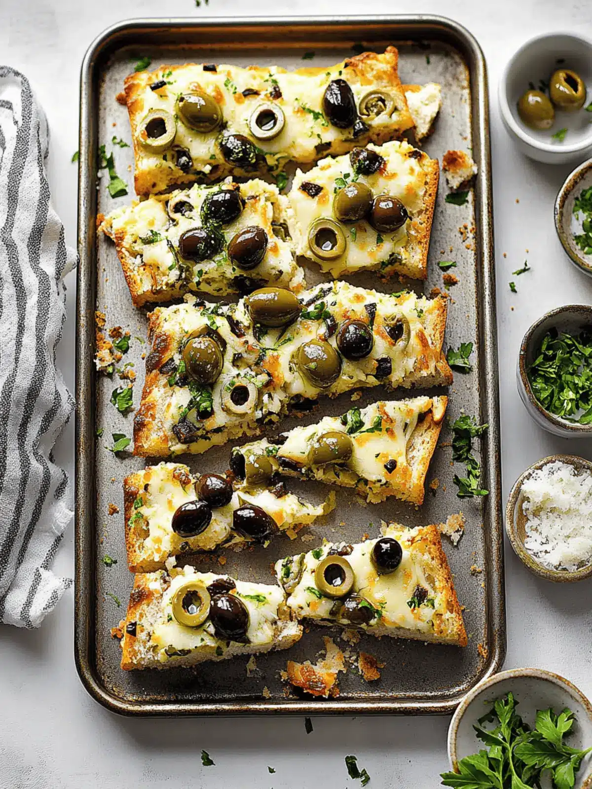 Olive Cheese Bread