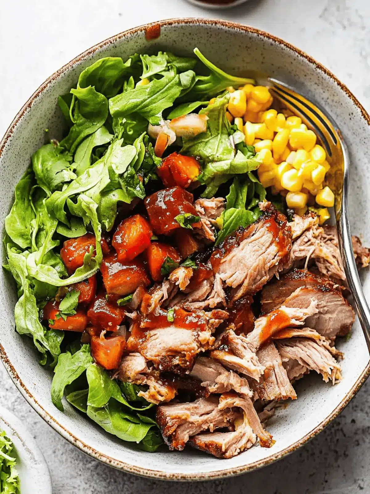 Pulled Pork Salad
