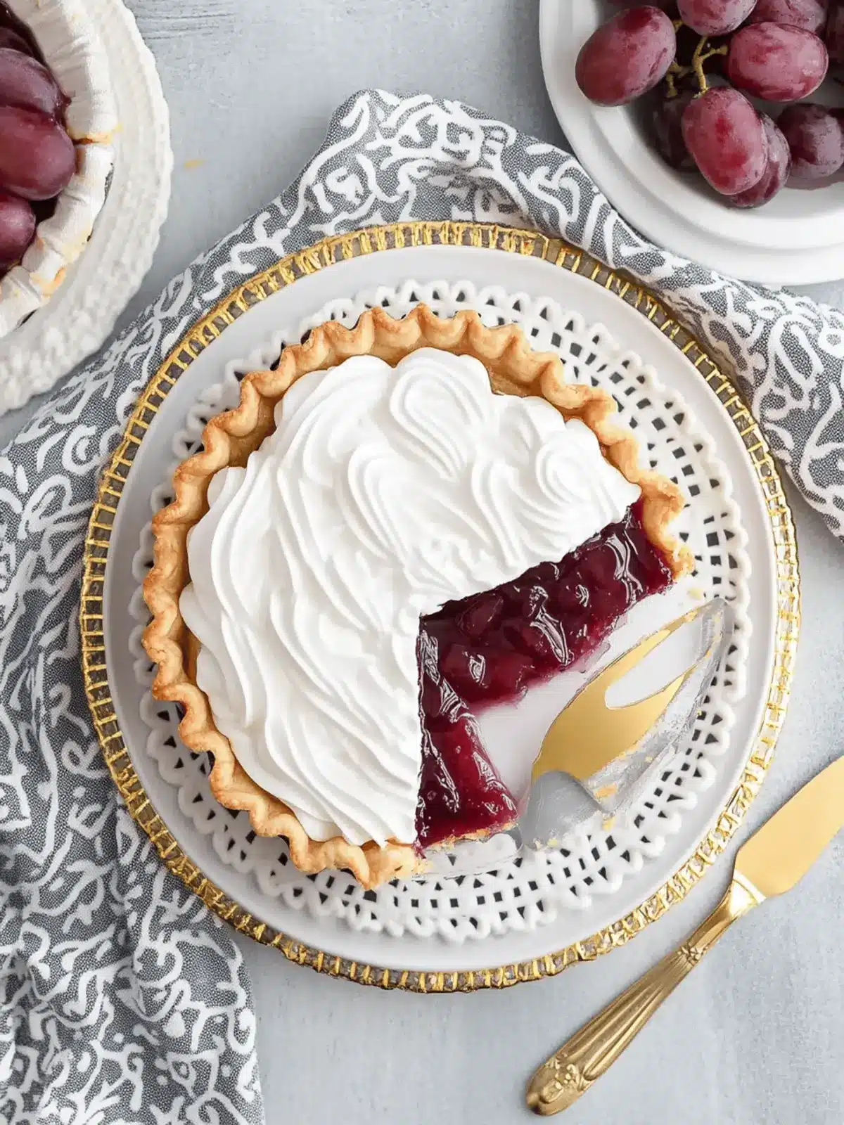 Deliciously Easy Grape Juice Pie for Home Baking Fans 2 Grape Juice Pie