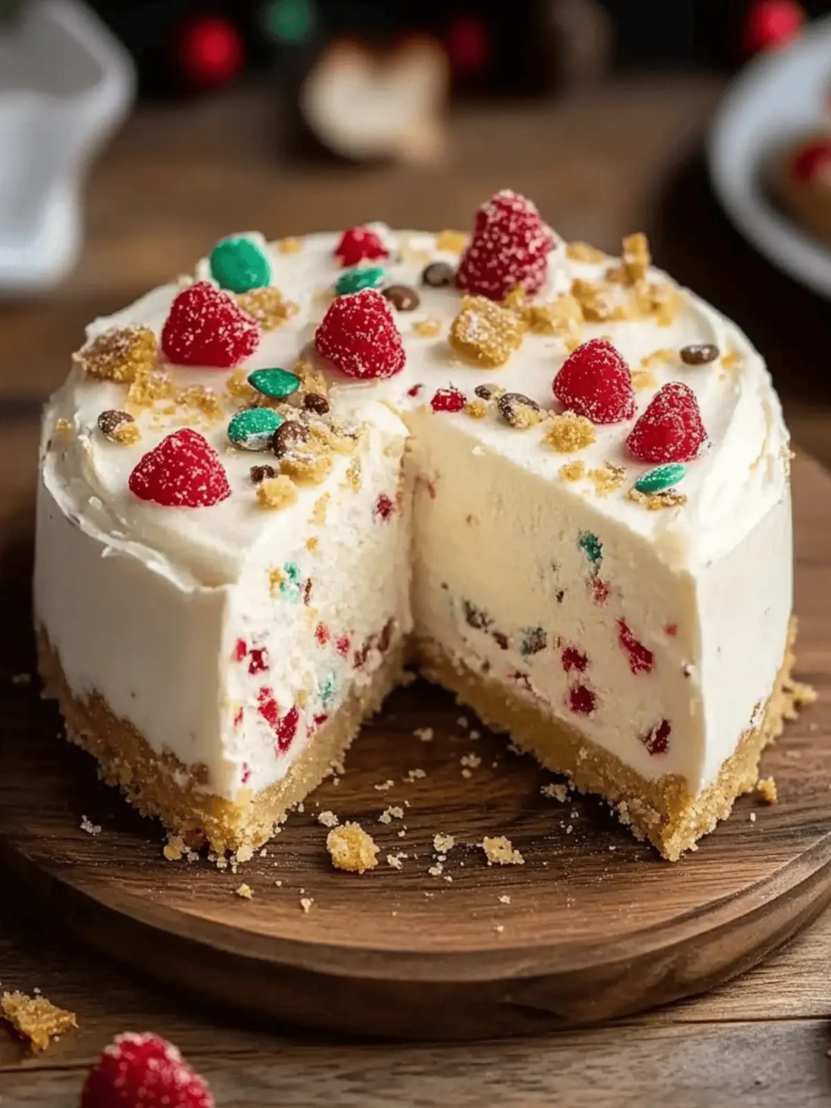 Sugar Cookie Cheesecake