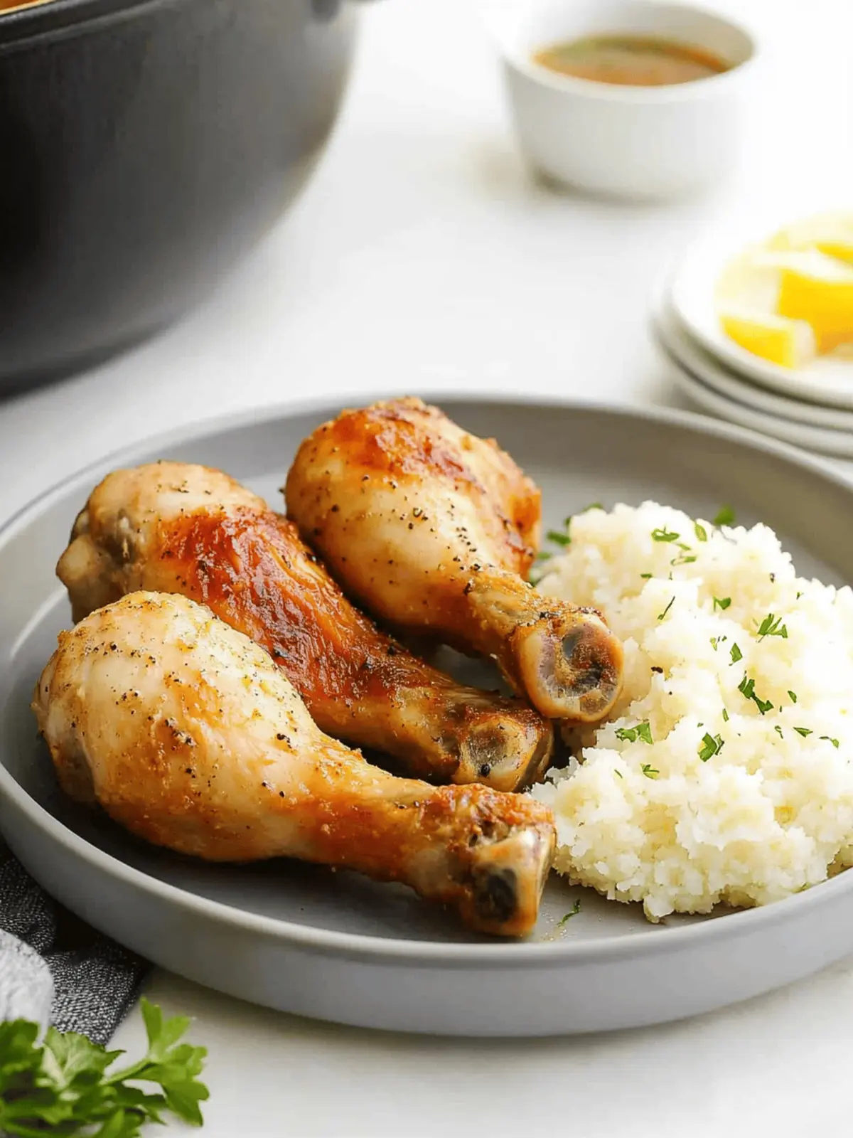 Slow Cooker Chicken Drumsticks