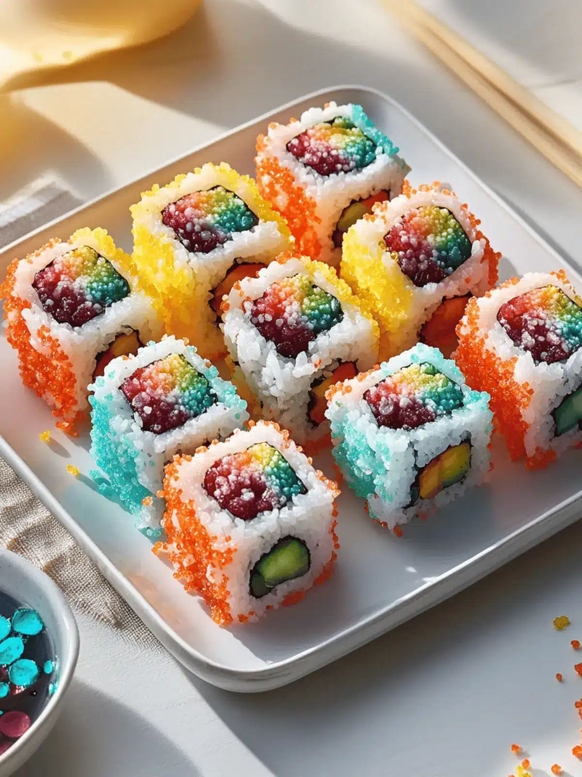 Fruity Pebbles Sushi: A Colorful Twist on Classic Treats 3 Fruity Pebbles Sushi