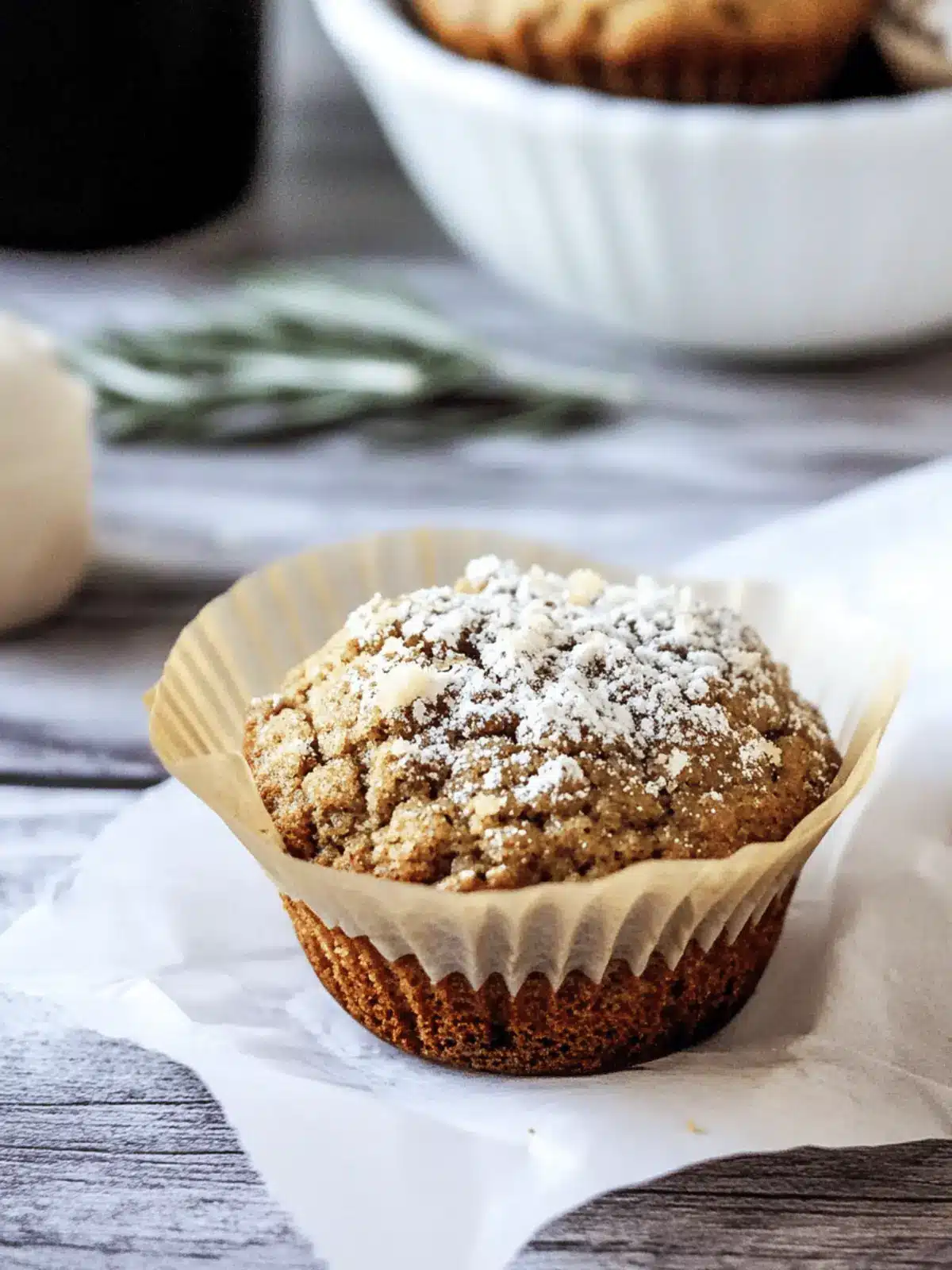 Irresistible Gingerbread Muffins with Crunchy Streusel Topping 3 Gingerbread muffins