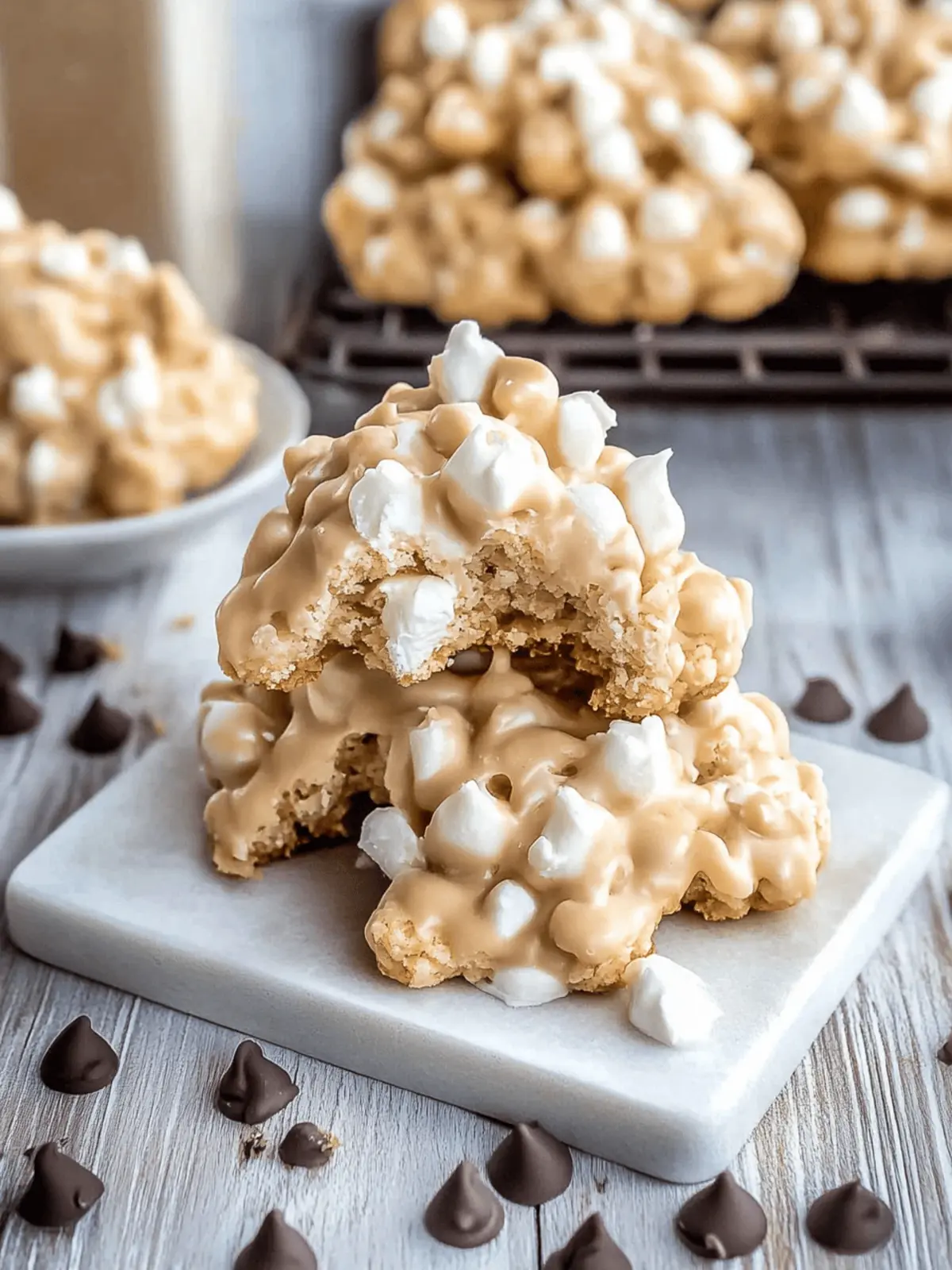 No Bake Avalanche Cookies