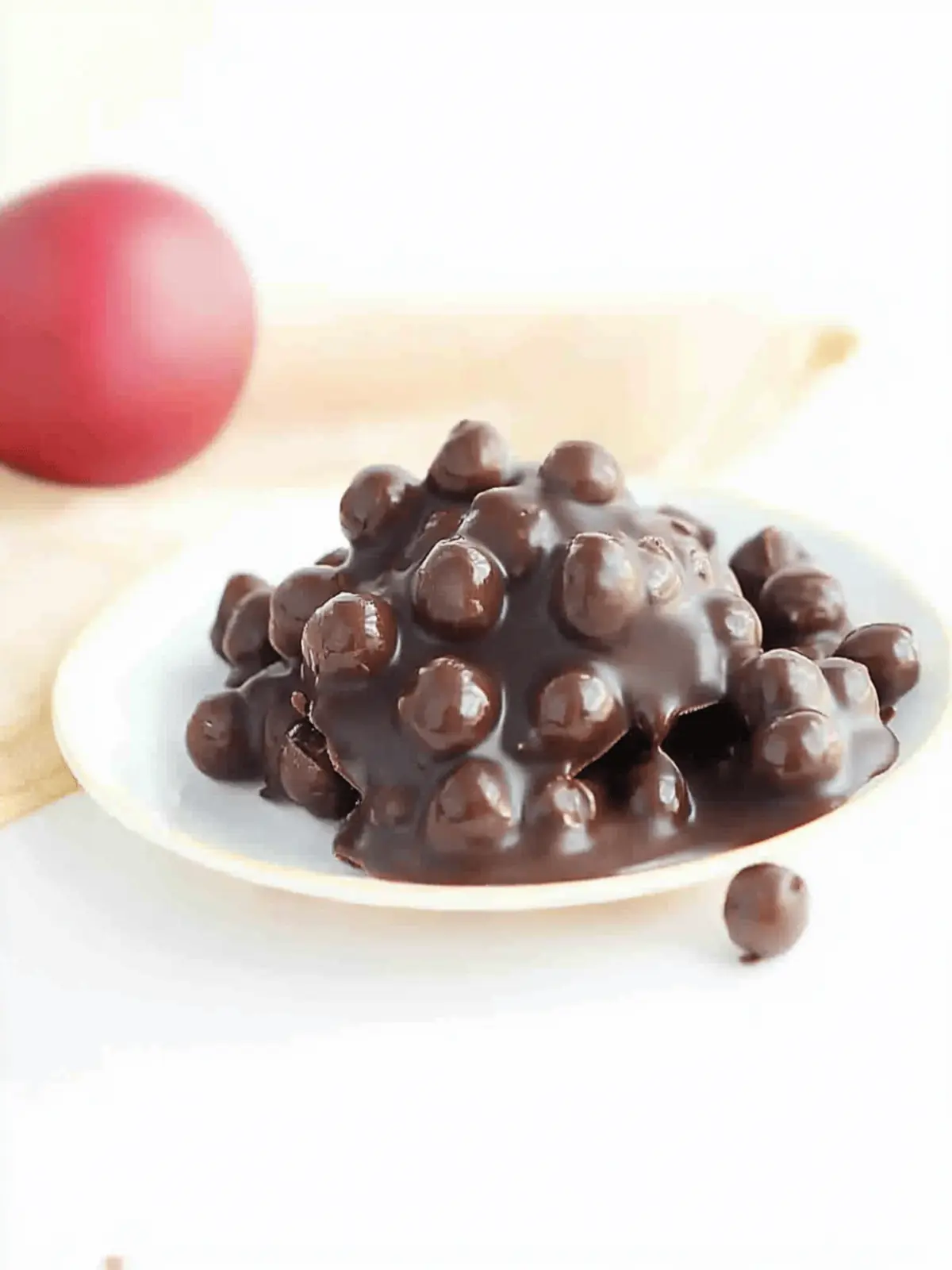 Chocolate-Covered Chickpeas