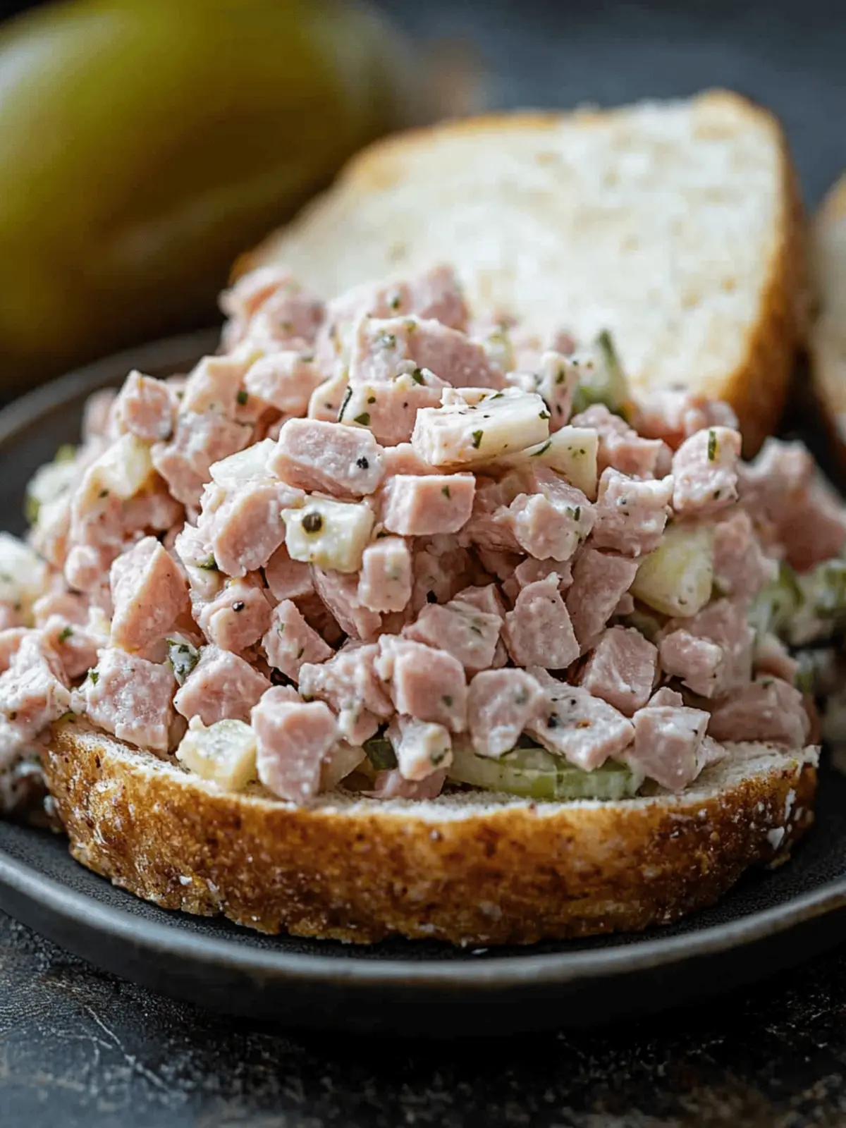Ultimate Ham Salad Recipe That's Perfect for Snacking 4 Ham Salad