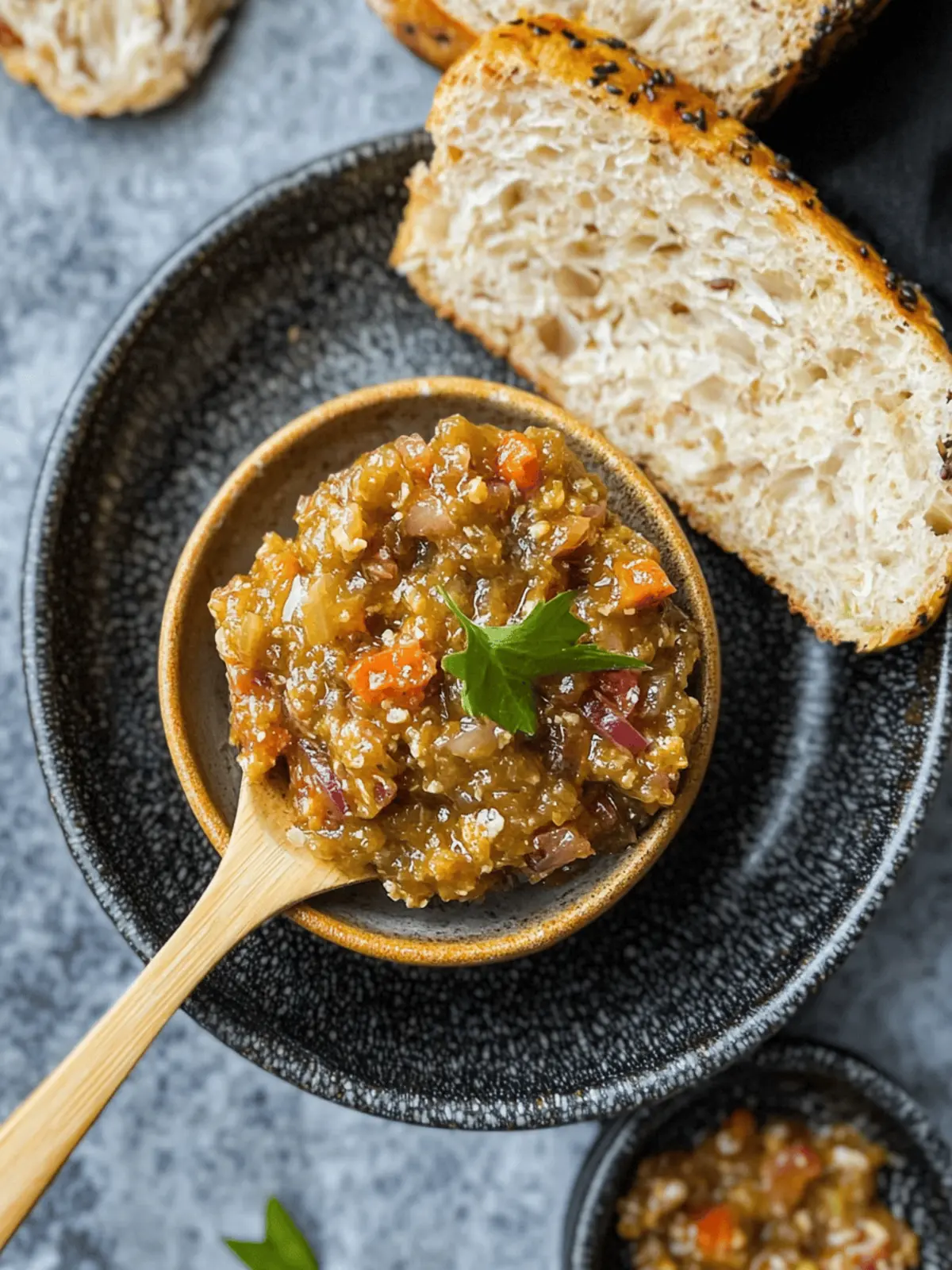 Japanese Eggplant Tartare