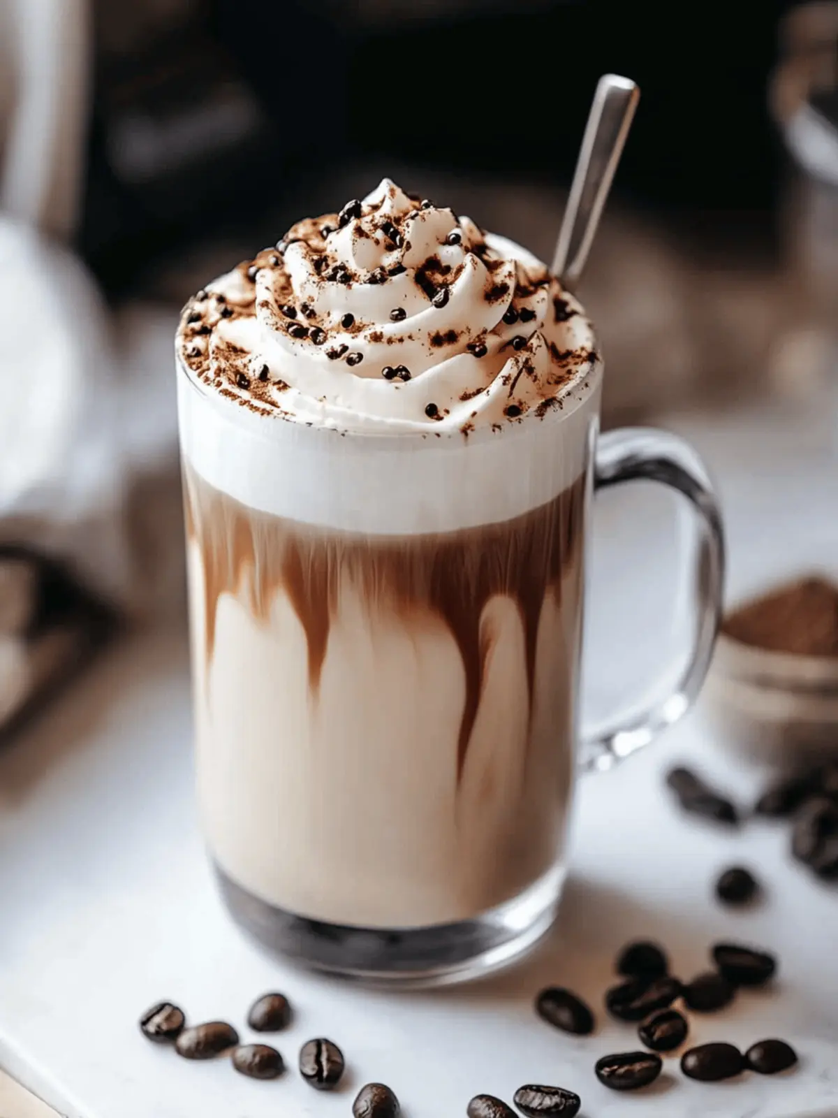 White Mocha Protein Coffee