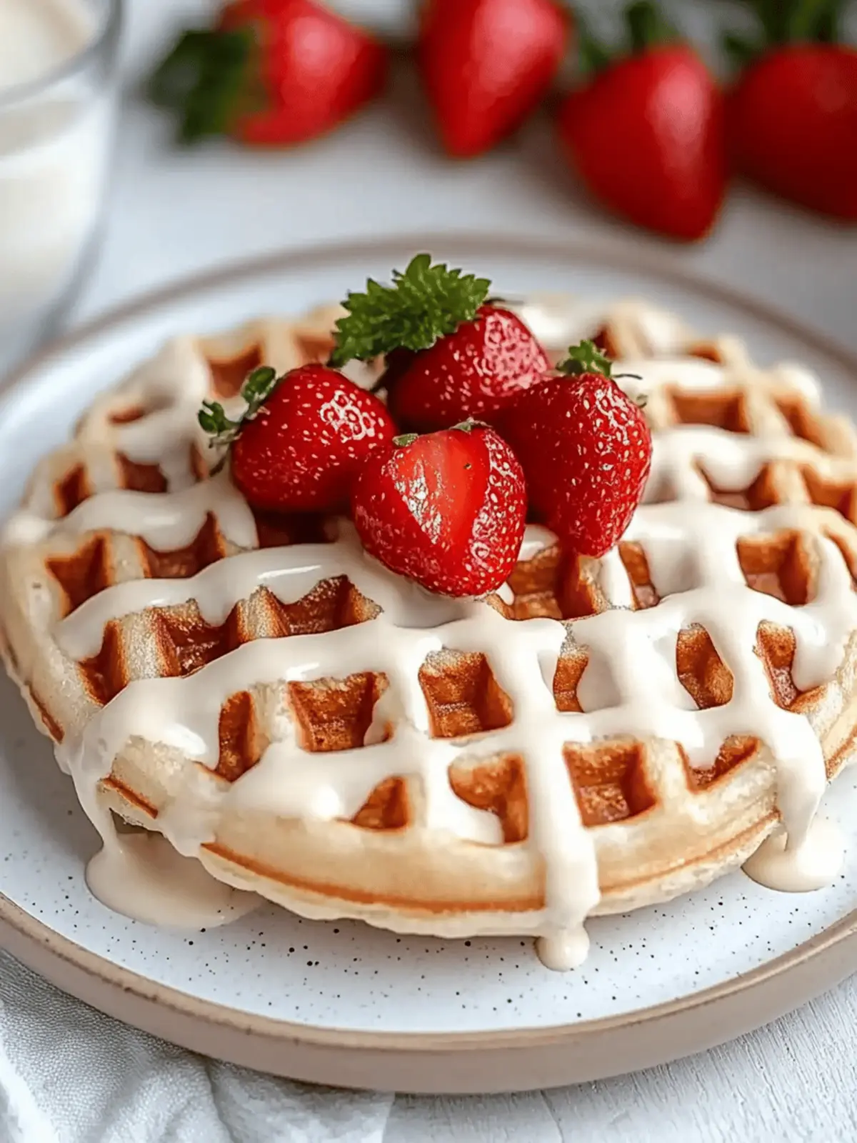 Keto Cream Cheese Chaffles