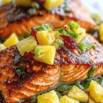 Pineapple Glazed Salmon
