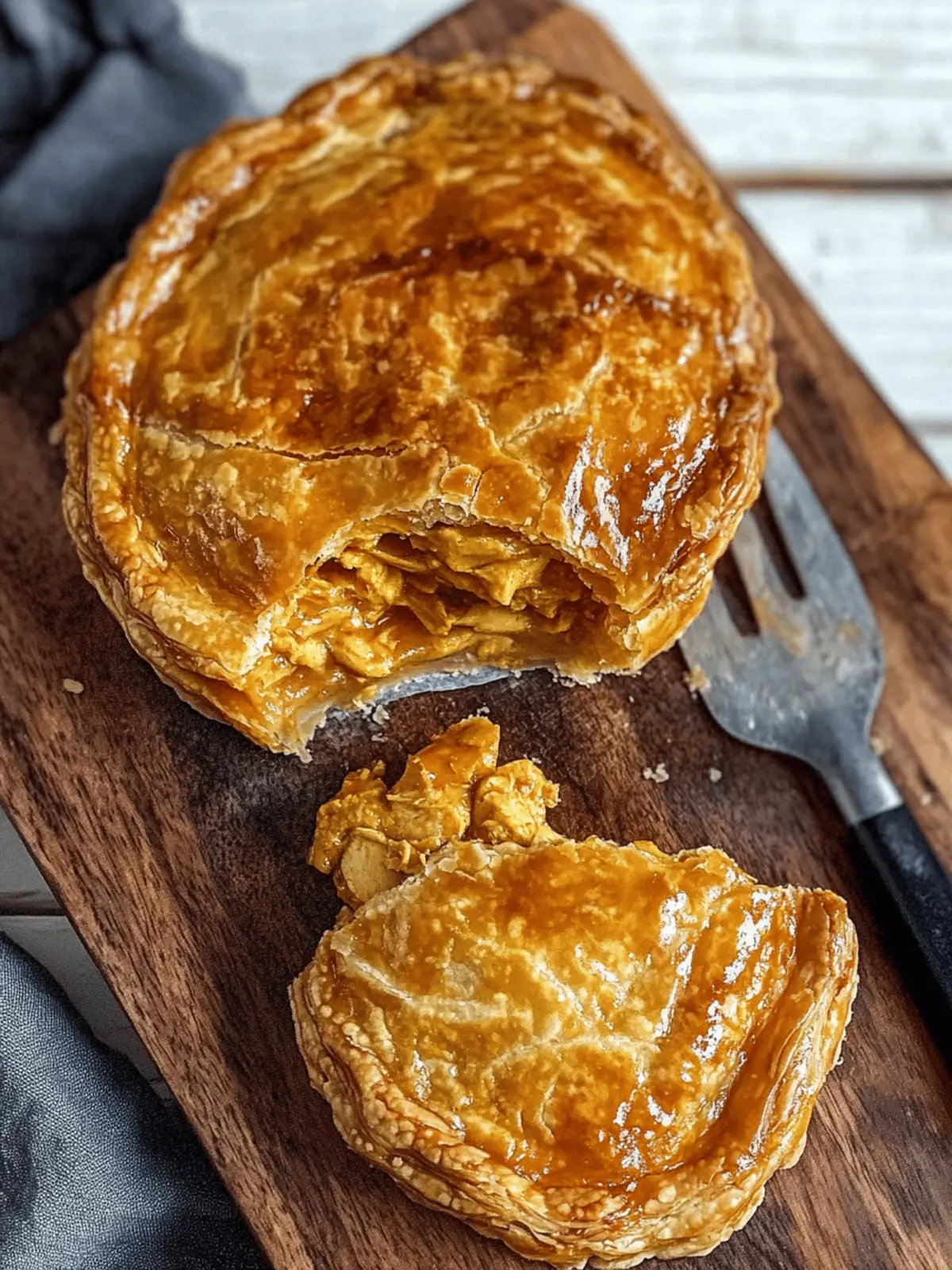 Homemade Butter Chicken Pies