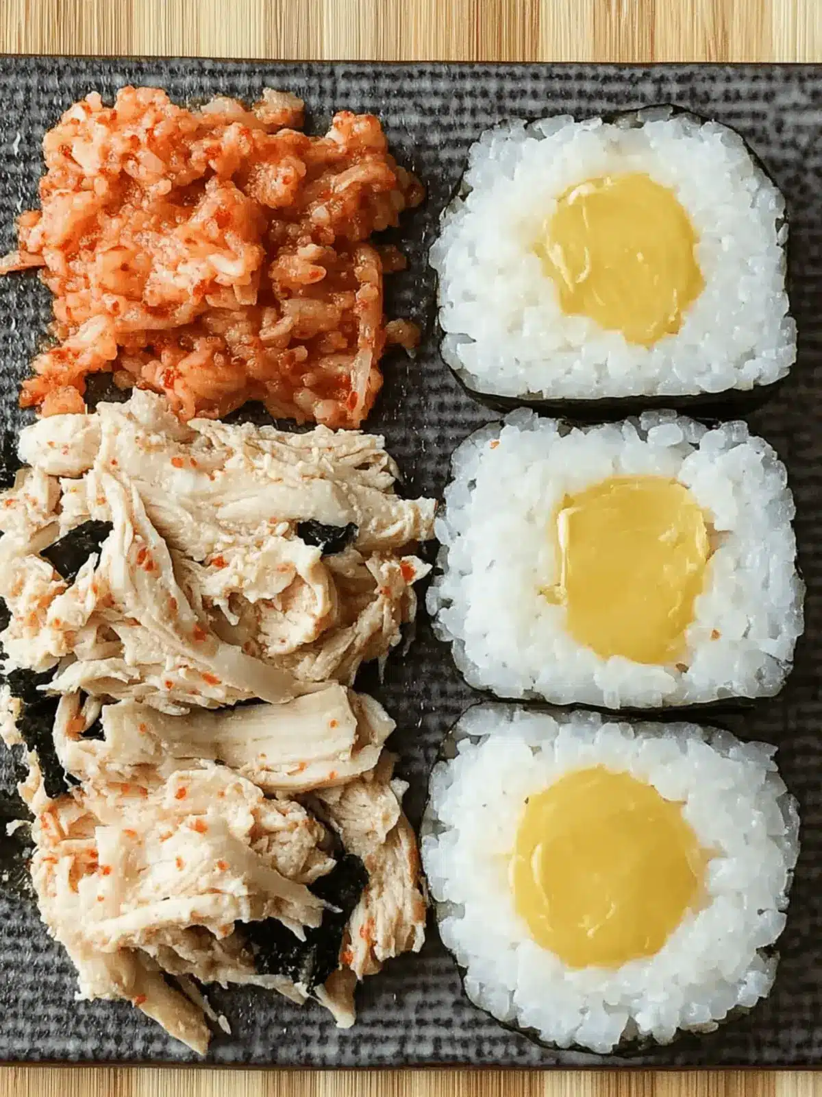 Folded Kimbap