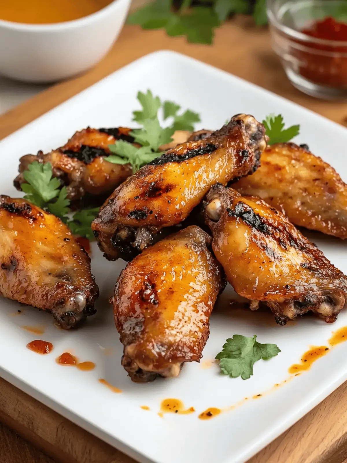 Irresistible Grilled Chicken Wings: Easy Flavorful Dinner! 2 Grilled Chicken Wings