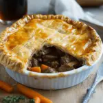 Slow Cooker Steak and Guinness Pie