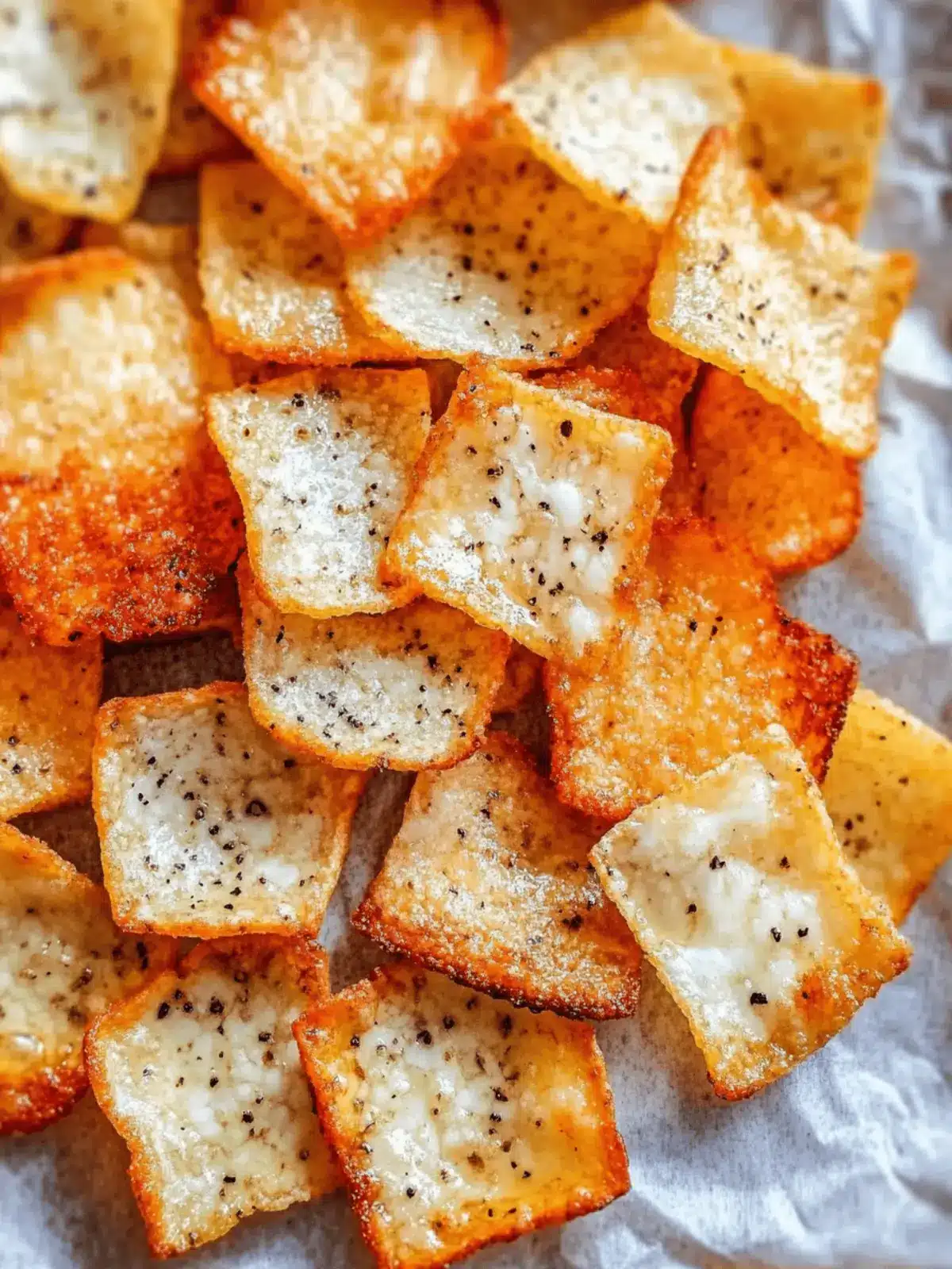 Cottage Cheese Chips