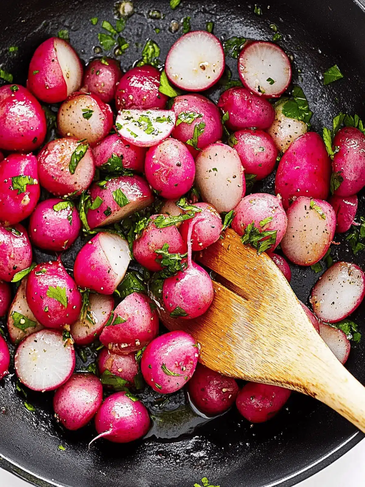 Sauteed Radishes