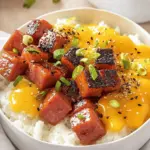 Caramelized Spam and Eggs