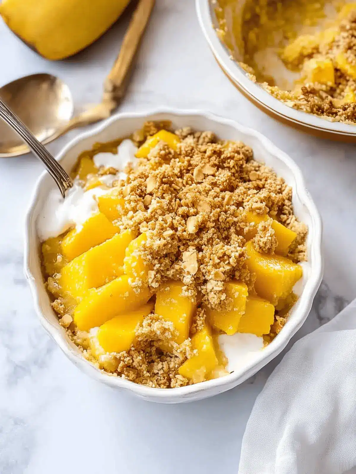 Mango Crumble