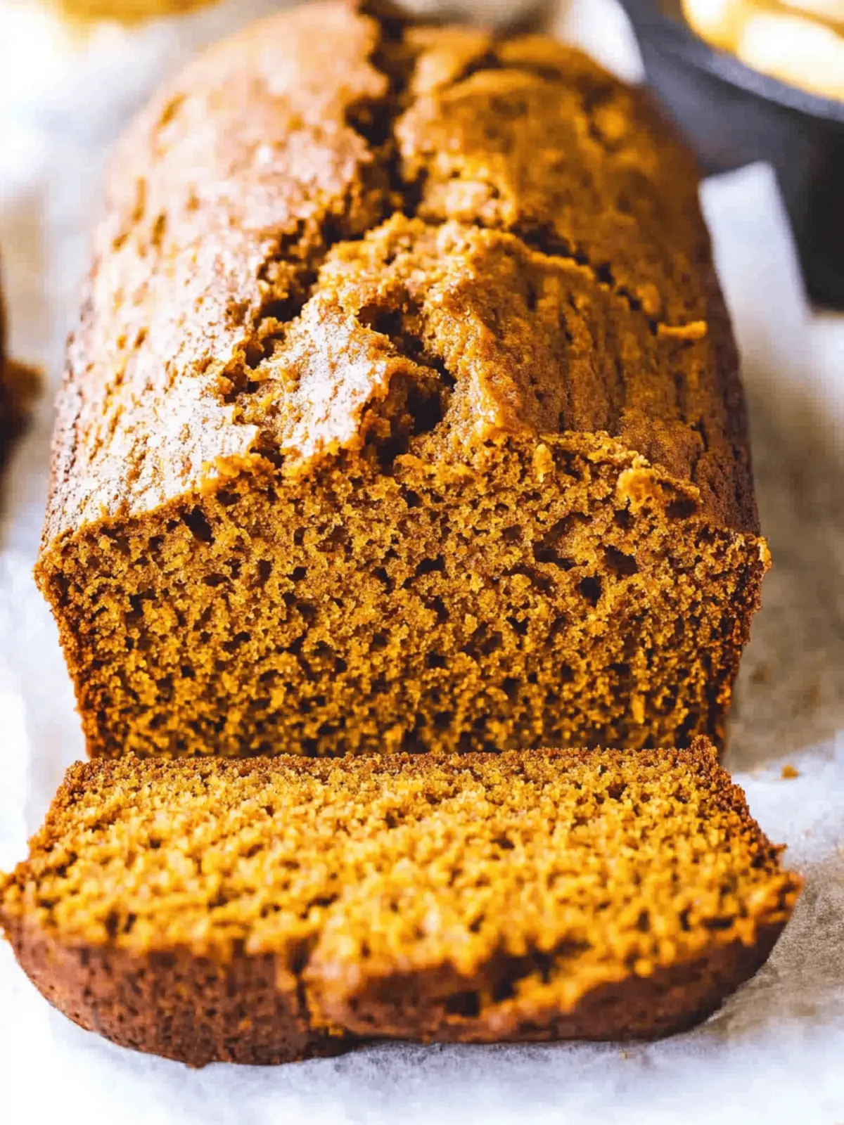 Vanilla Pudding Pumpkin Bread