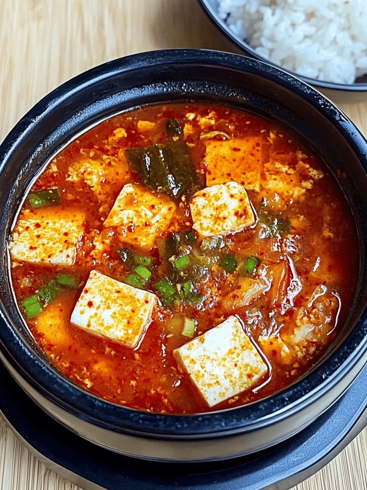 Korean Soft Tofu Stew: Comforting Warmth in Every Bite 4 Korean Soft Tofu Stew