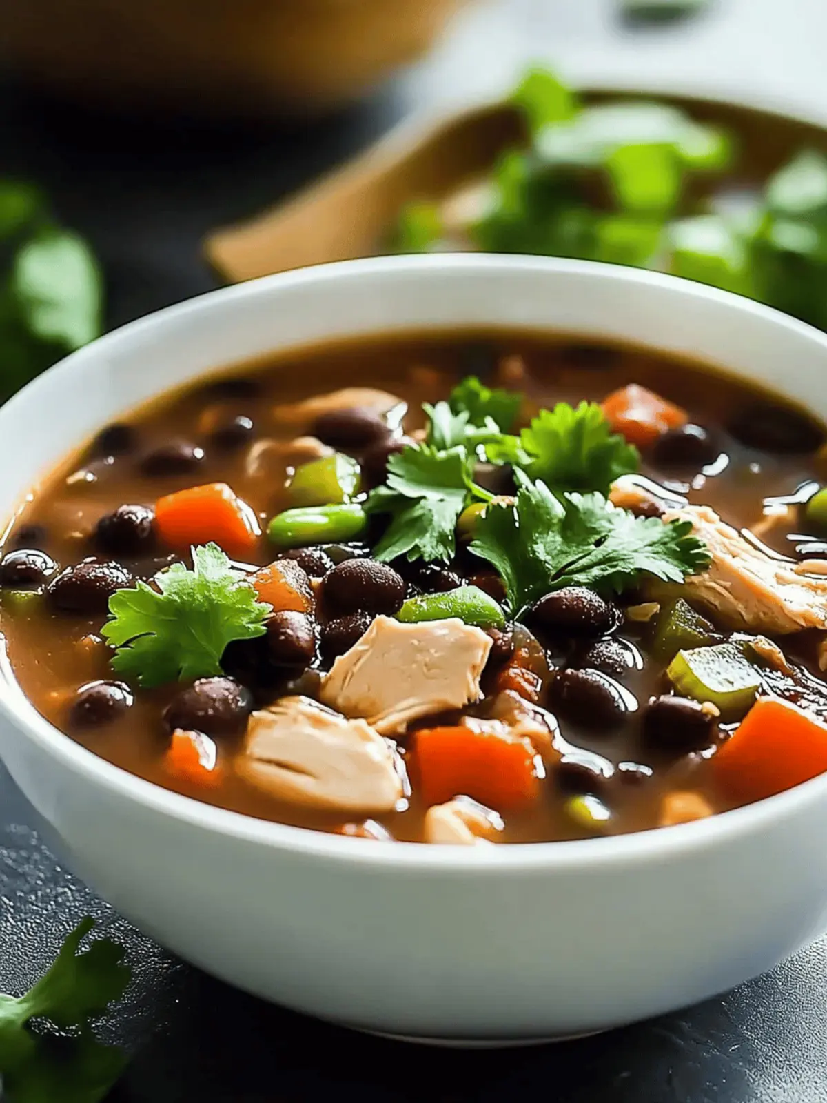 Savory Chicken Black Bean Soup for Cozy Nights In 3 Chicken Black Bean Soup