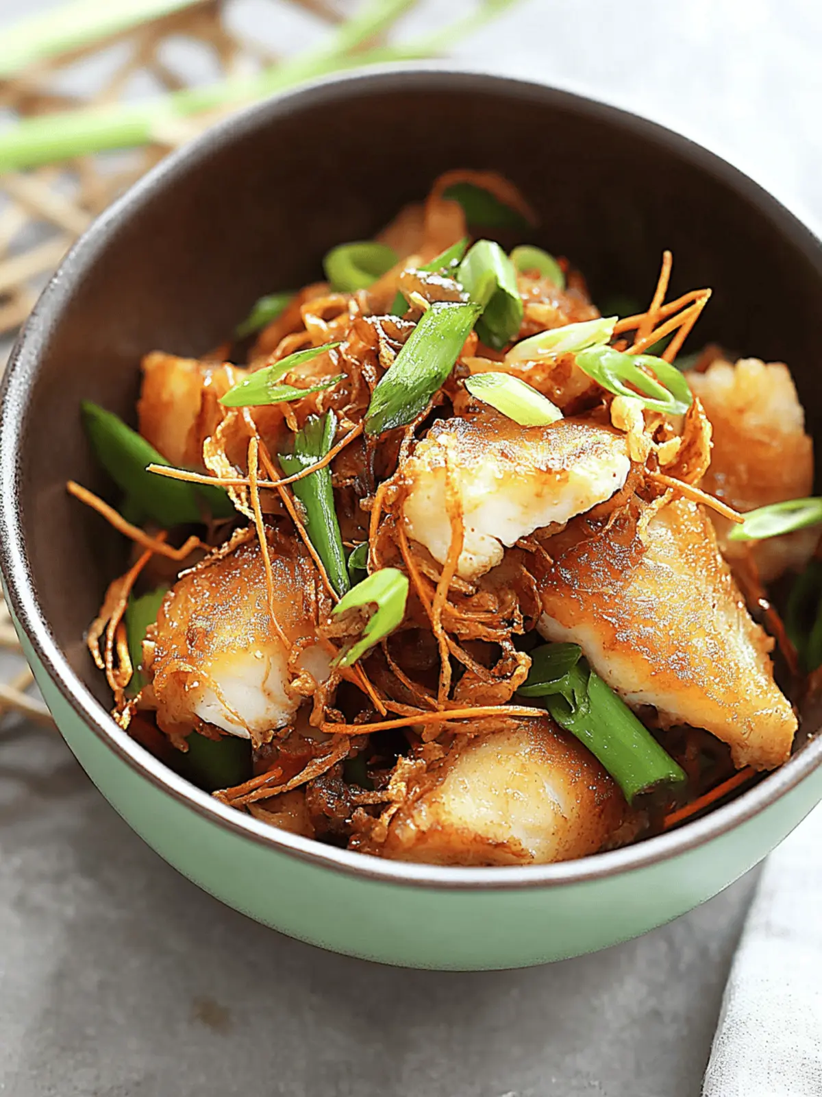 Ginger Soy Fish