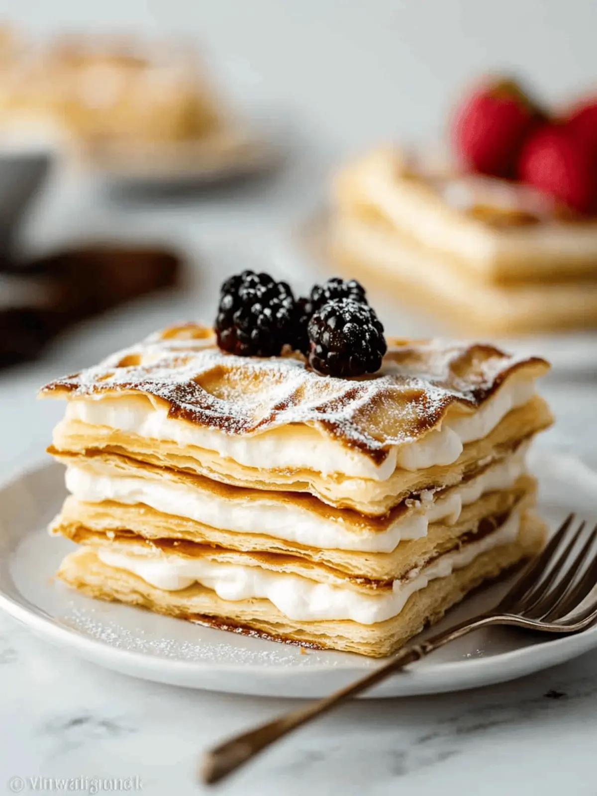 Classic Mille-Feuille: Elevate Your Dessert Game Today 4 Mille-Feuille