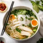 Vietnamese Chicken Pho Soup