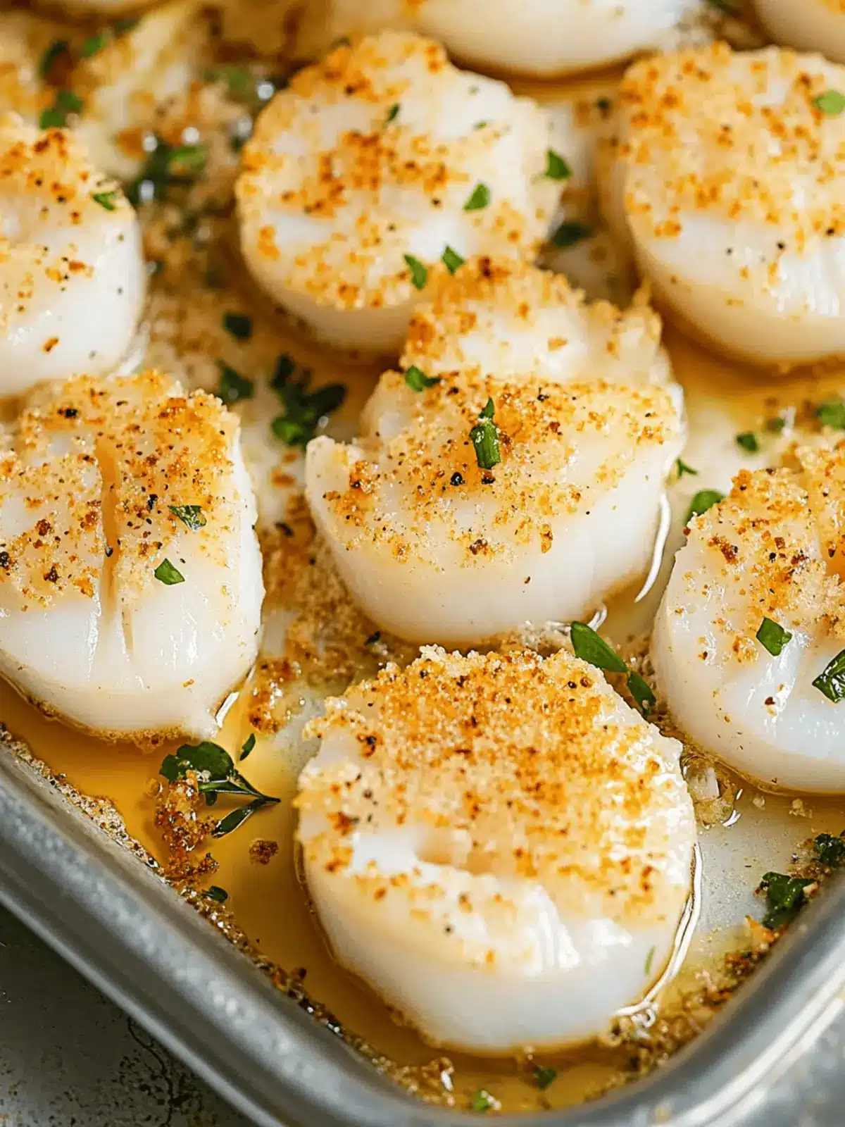 Baked Scallops