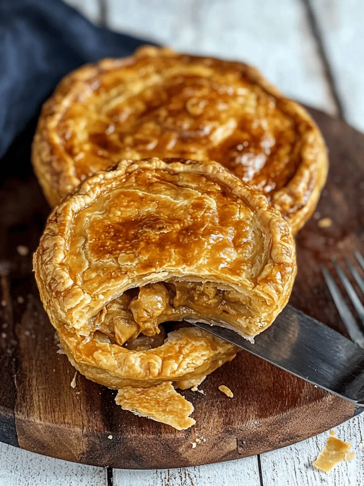 Homemade Butter Chicken Pies