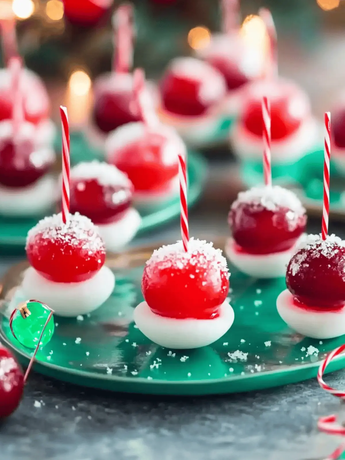 Christmas Drunken Cherries