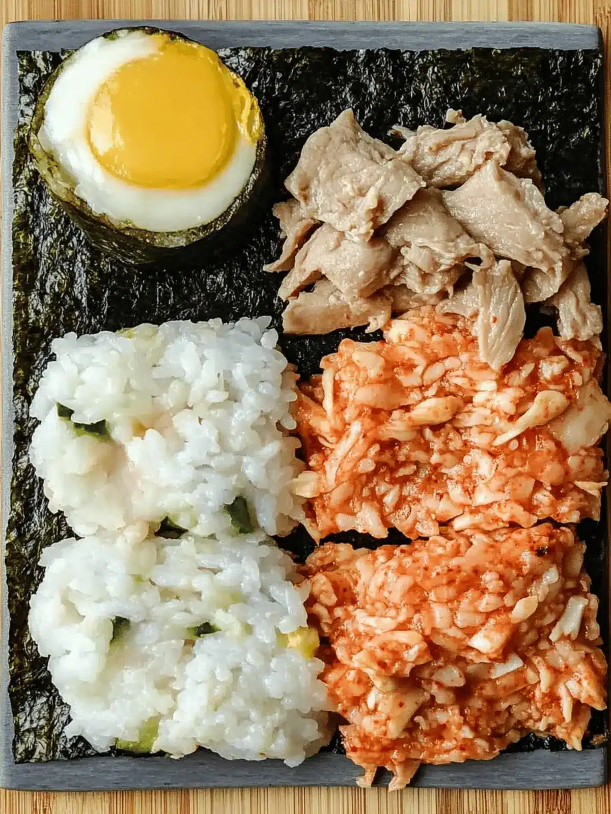 Folded Kimbap
