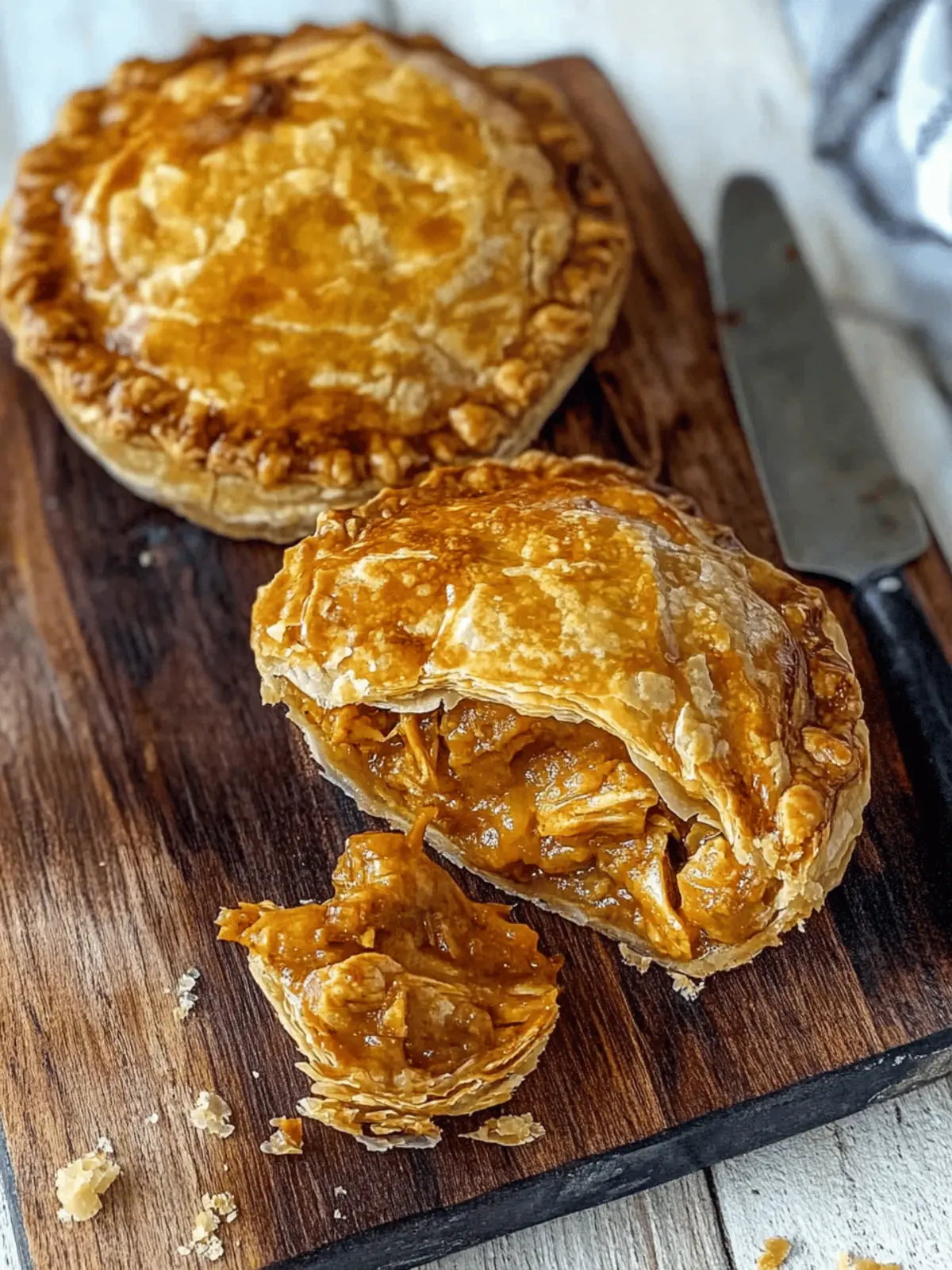 Homemade Butter Chicken Pies