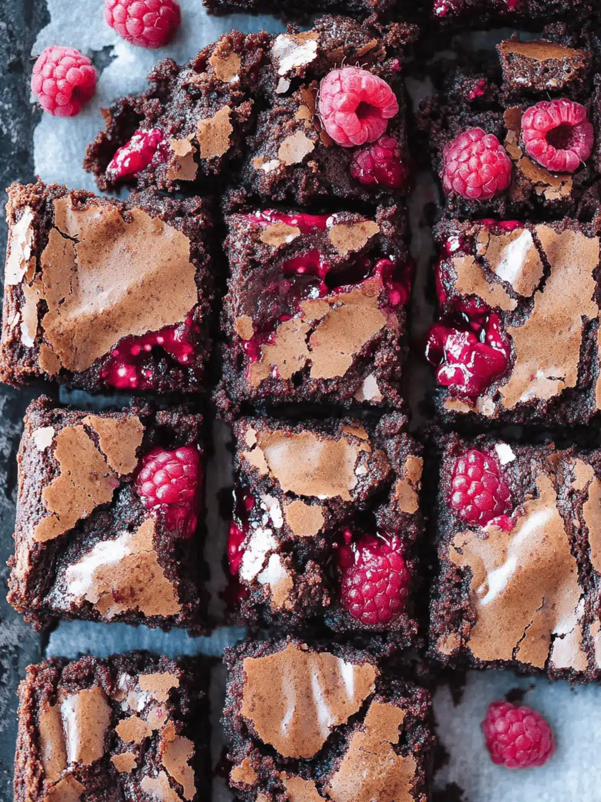 Decadent Raspberry Brownies for a Sweet Home Treat 4 Raspberry Brownies