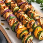 Honey Mustard Chicken Kabobs