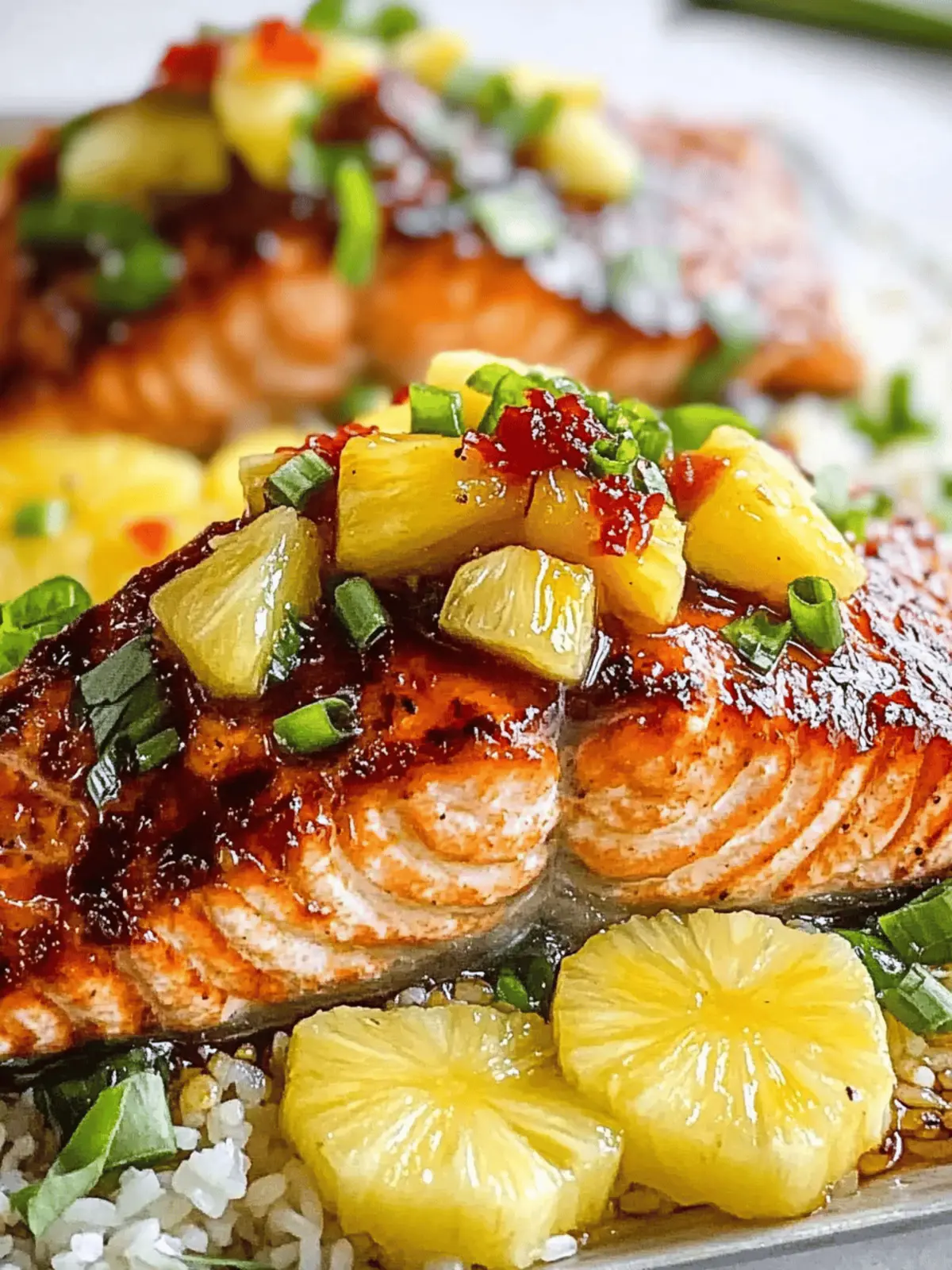 Pineapple Glazed Salmon