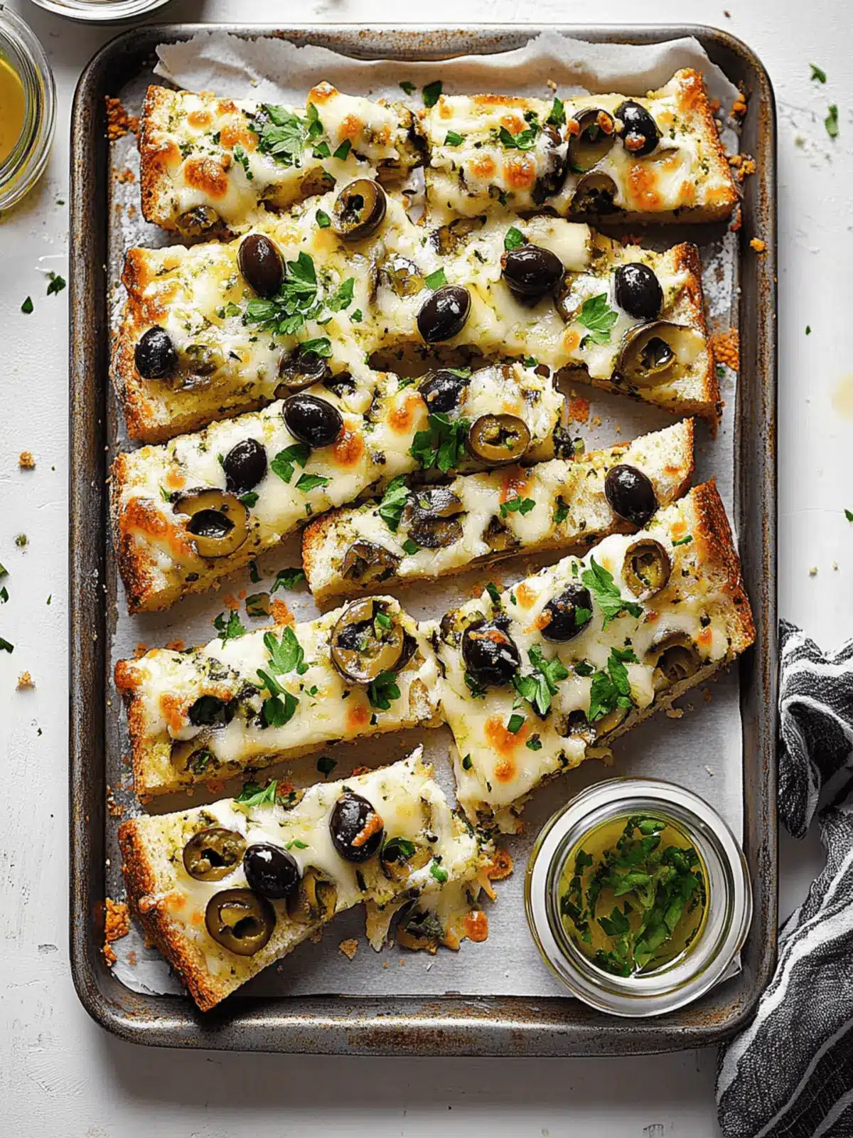 Olive Cheese Bread