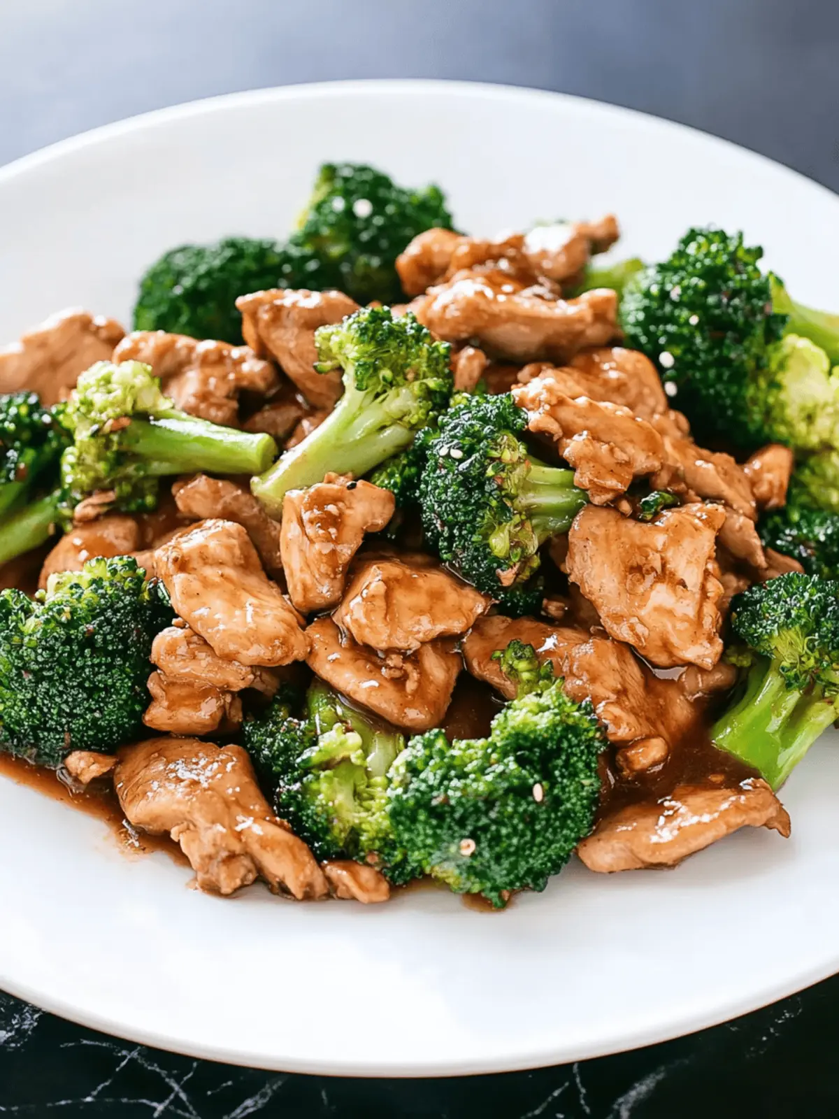 Chinese Chicken and Broccoli
