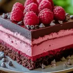 Raspberry Chocolate Mousse Cake