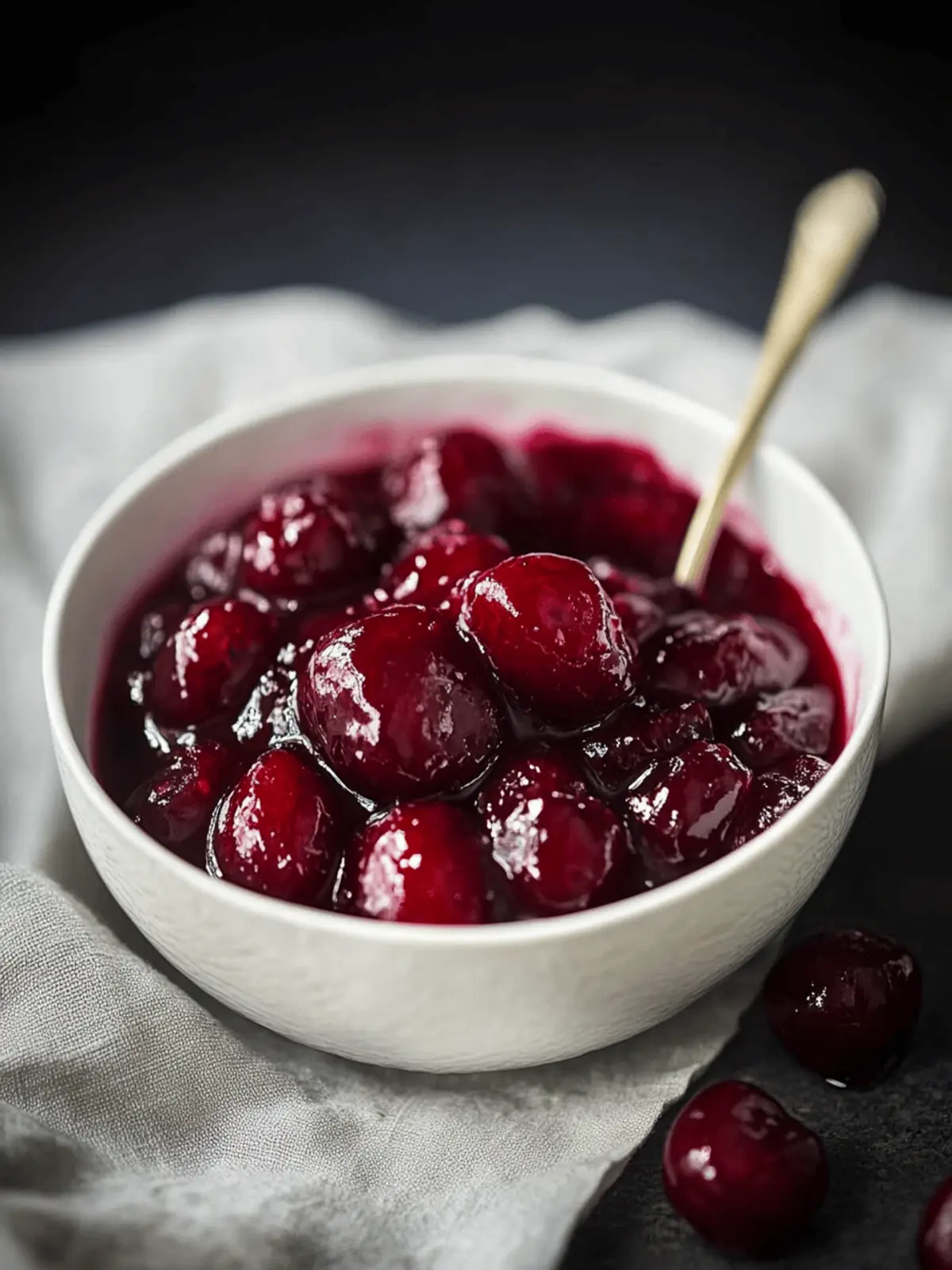 Red Candied Cherries