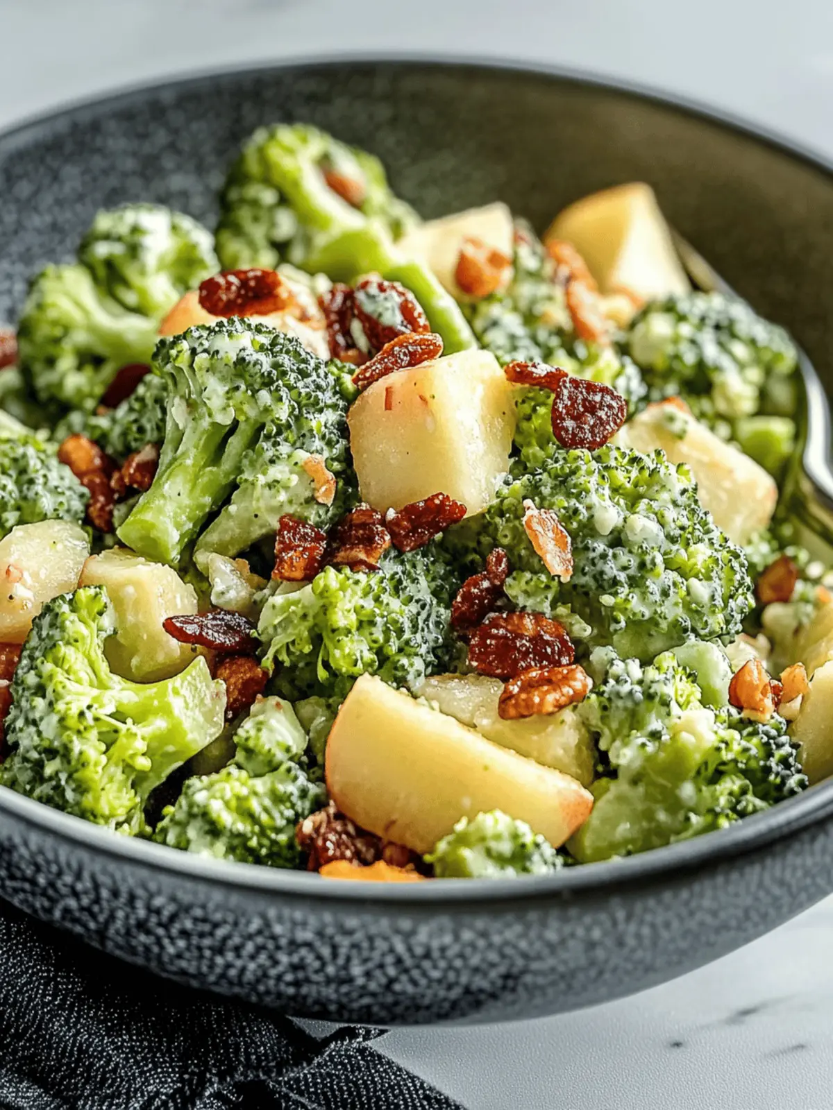 Honeycrisp Apple Broccoli Salad